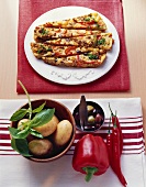 Mince frittata (savoury mince and vegetable omelette)
