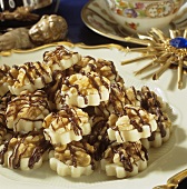 Marzipan walnut sweets