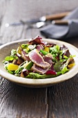 Colourful tuna salad