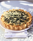 Spinach and Parmesan tart