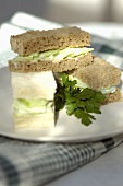 Cucumber sandwiches