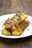 Grilled pineapple