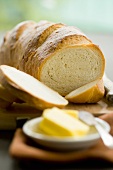 Ciabatta with butter
