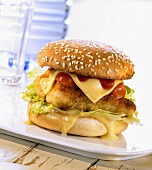 Chicken burger