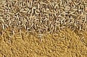 Cumin seeds and ground cumin