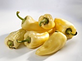 Yellow pointed peppers