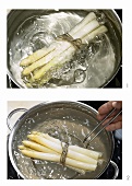 Cooking asparagus