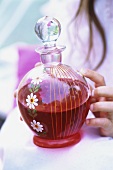 Berry juice in a decanter