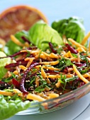 Carrot and beetroot salad