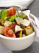 Panzanella (Bread salad with tomatoes, Italy)