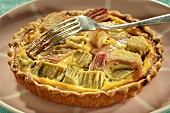 Rhubarb tart