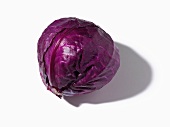 Ein Rotkohl-Kopf