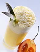 Bahia cocktail (with pineapple juice and coconut cream)