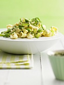 Orecchiette with broad beans and sorrel