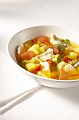 Fish and vegetable soup