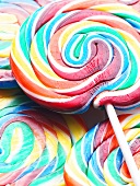 Coloured lollipops