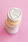 Fizzy sweets for Valentine's Day