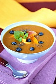 Apricot and pepper soup