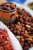 Spicy peanuts at a market (Mexico)