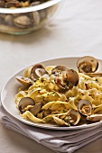 Tagliatelle with mussels