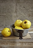 Quinces in a saucepan