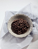 Chocolate pretzels