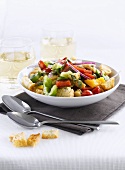 Panzanella (Italian bread salad)