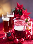 Juldryck (Christmas drink with beer, Sweden)