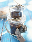 Spice mixture in two jars to give as gifts