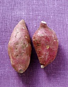 Two sweet potatoes