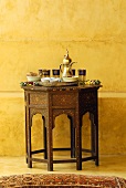 Afrikanischer Kaffee-Tisch