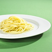A plate of spaghetti