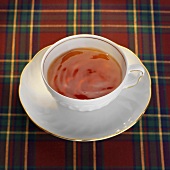 A cup of Earl Grey tea