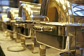 Chafing dishes for a buffet