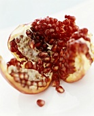Pomegranate, broken open
