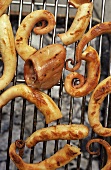 Squid on a barbecue