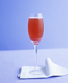 Rose-Champagner mit weißem Pfirsich