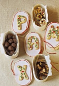 Chocolates, sweets and biscuits to give as gifts