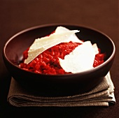 Beetroot risotto with Parmesan
