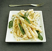 Macaroni with cheese and sage