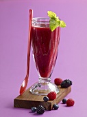 Forest fruits smoothie