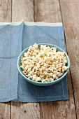 Popcorn in bowl