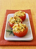 Stuffed tomatoes with rosemary