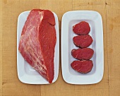 Veal: silverside and medallions