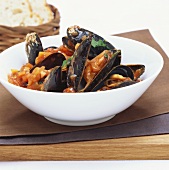 Mussels with tomato sauce