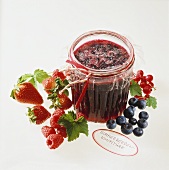 Summer berry jam
