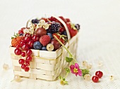 A basket of mixed berries