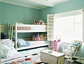 Bunk beds in children's bedroom
