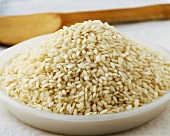 Dish of risotto rice