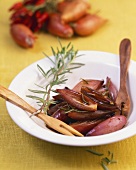 Balsamic shallots